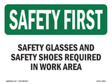 Safety Glasses And Safety Shoes