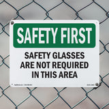 Safety Glasses Are Not Required