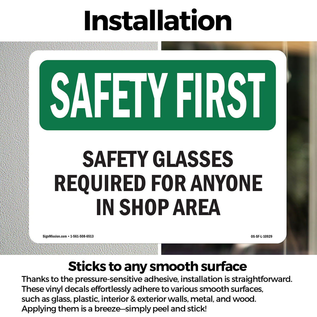 Safety Glasses Required For Anyone
