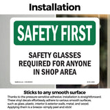 Safety Glasses Required For Anyone