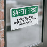 Safety Glasses Required For Anyone