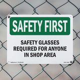 Safety Glasses Required For Anyone