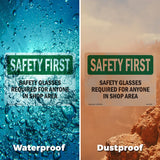 Safety Glasses Required For Anyone