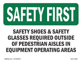 Safety Shoes & Safety Glasses