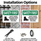 Safety Shoes Required When Working With Symbol