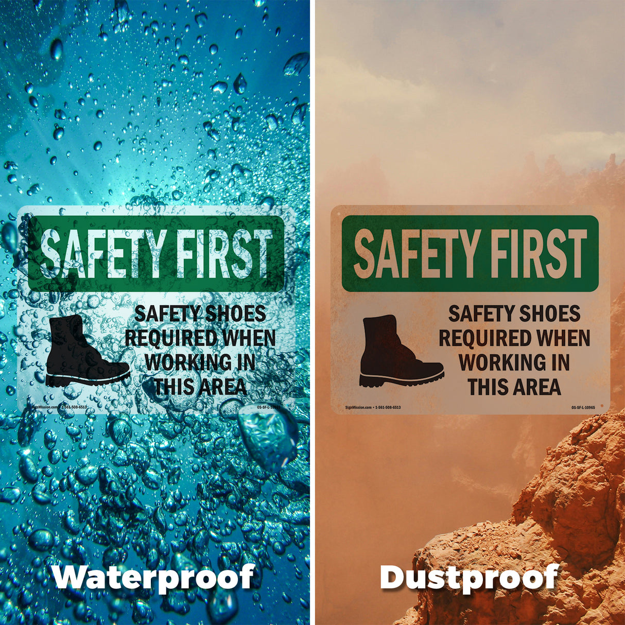Safety Shoes Required When Working With Symbol
