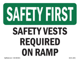 Safety Vests Required On Ramp