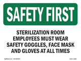 Sterilization Room Employees Must
