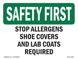 Stop Allergens Shoe Covers And