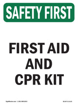First Aid And CPR Kit