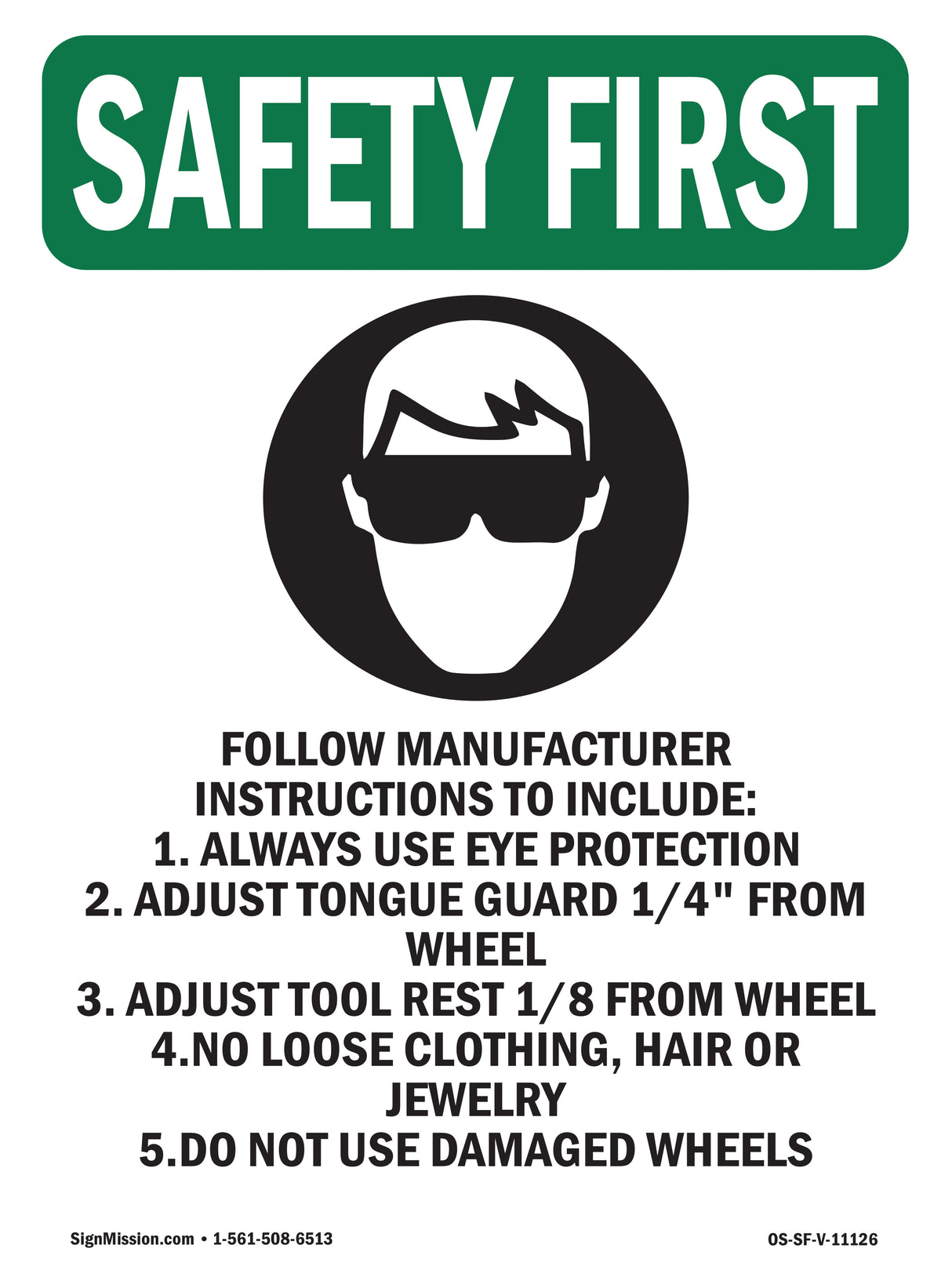 Follow Manufacturer Instructions With Symbol