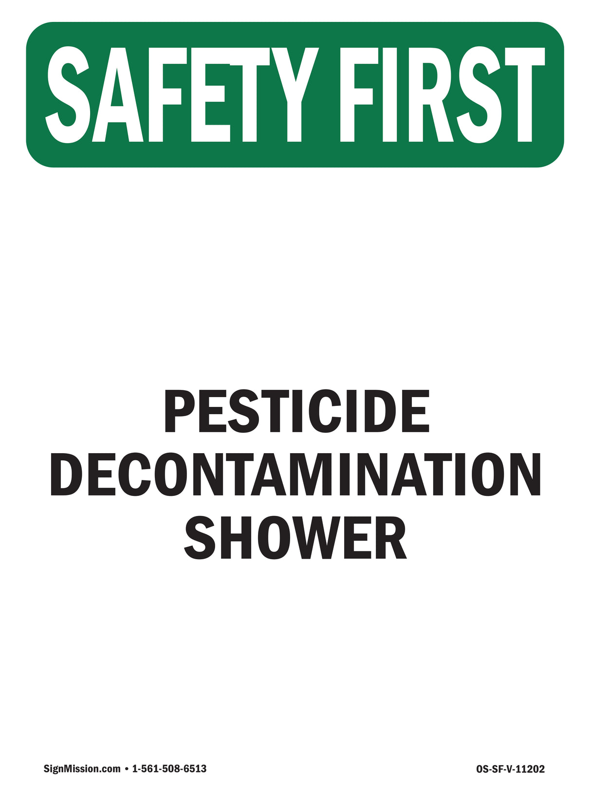 Pesticide Decontamination Shower