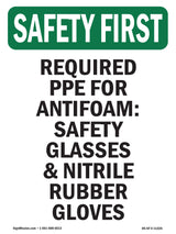 Required PPE For Antifoam Safety