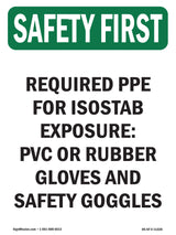 Required PPE For Isostab Exposure
