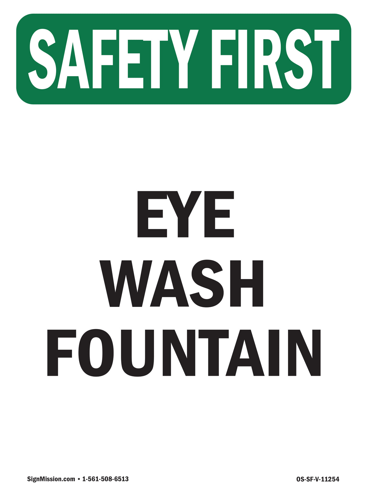 Eye Wash Fountain