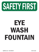 Eye Wash Fountain
