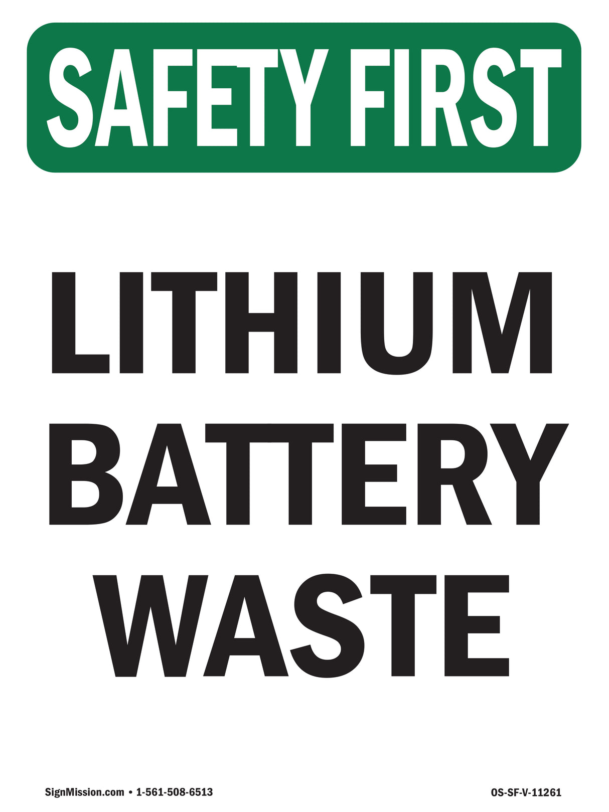 Lithium Battery Waste