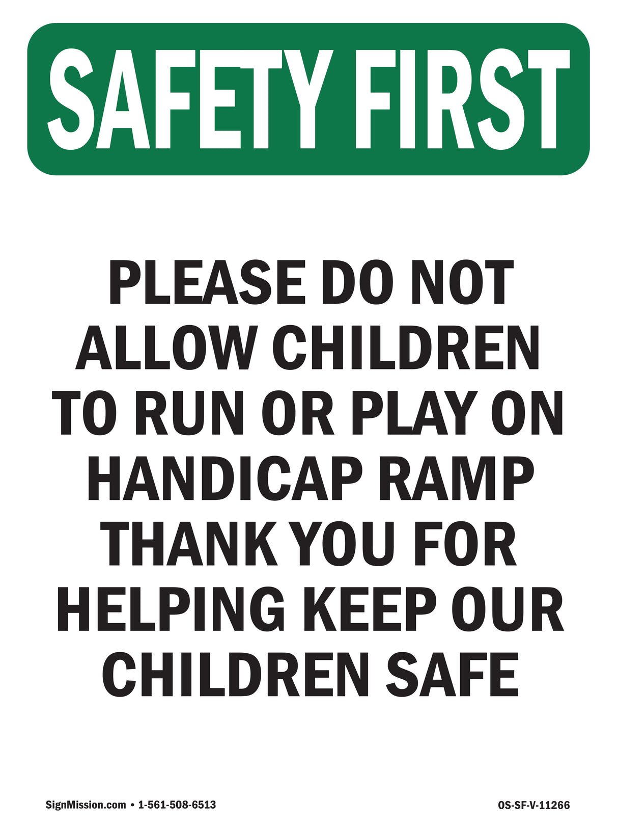 Please Do Not Allow Children
