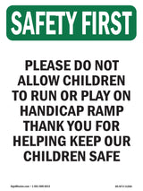 Please Do Not Allow Children