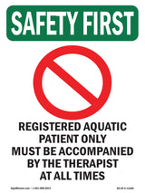 Registered Aquatic With Symbol