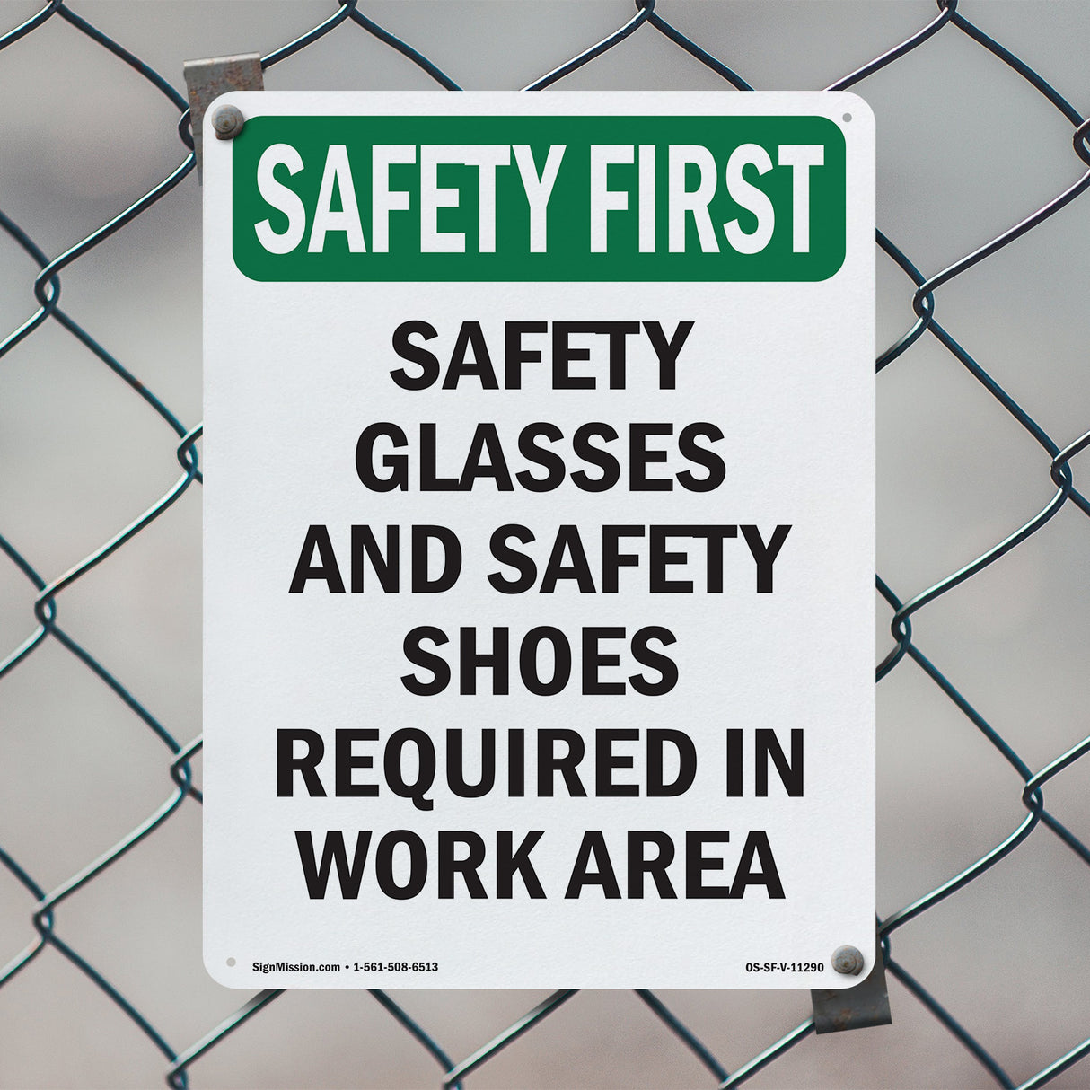 Safety Glasses And Safety Shoes
