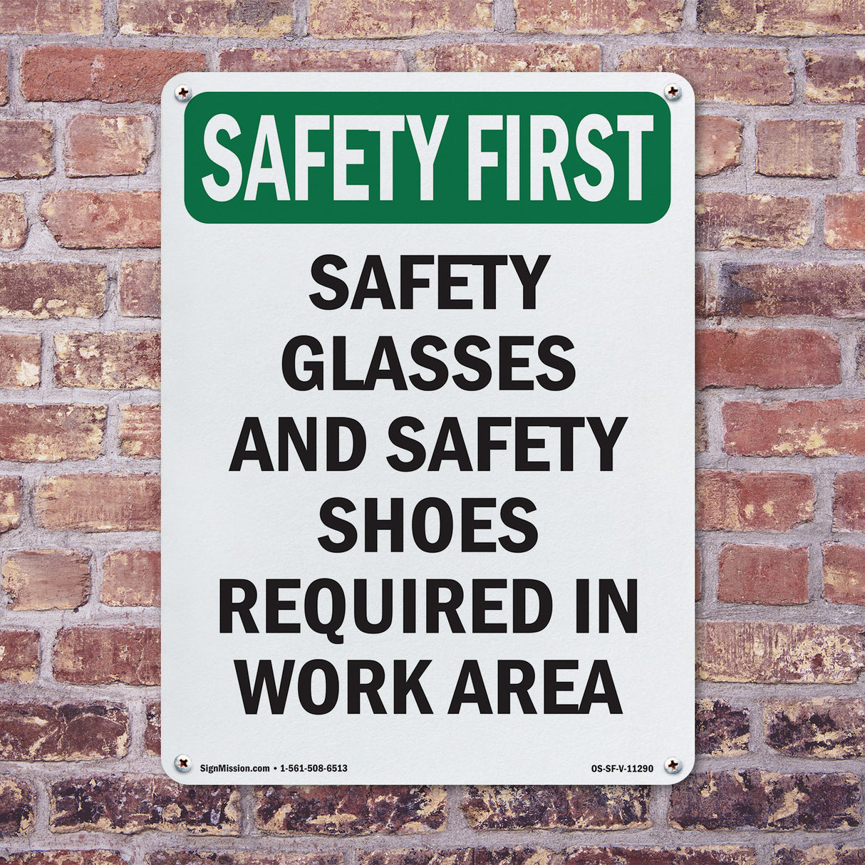Safety Glasses And Safety Shoes