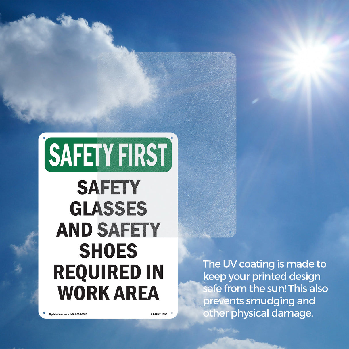 Safety Glasses And Safety Shoes