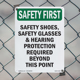 Safety Shoes, Safety Glasses &