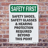 Safety Shoes, Safety Glasses &