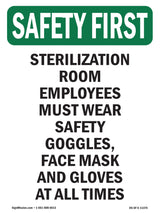 Sterilization Room Employees Must