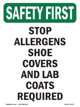 Stop Allergens Shoe Covers And