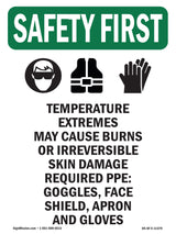 Temperature Extremes May Cause With Symbol
