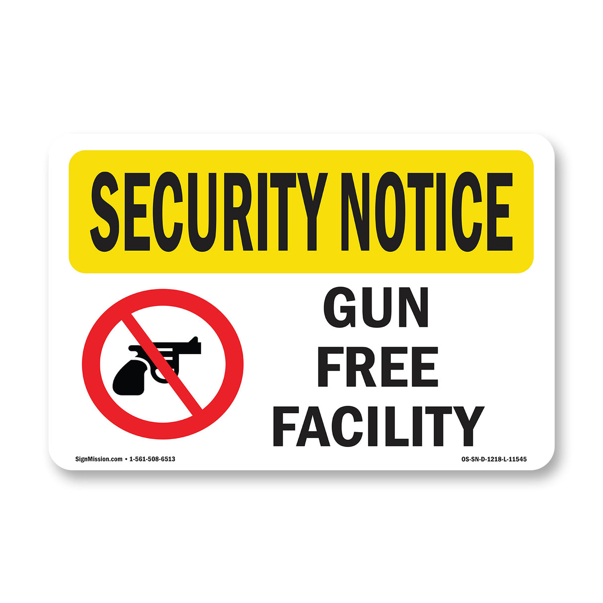Gun Free Facility
