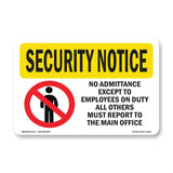 No Admittance Bilingual