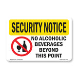 No Alcoholic Beverages