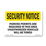 Parking Permits Required