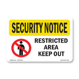 Restricted Area Keep Out