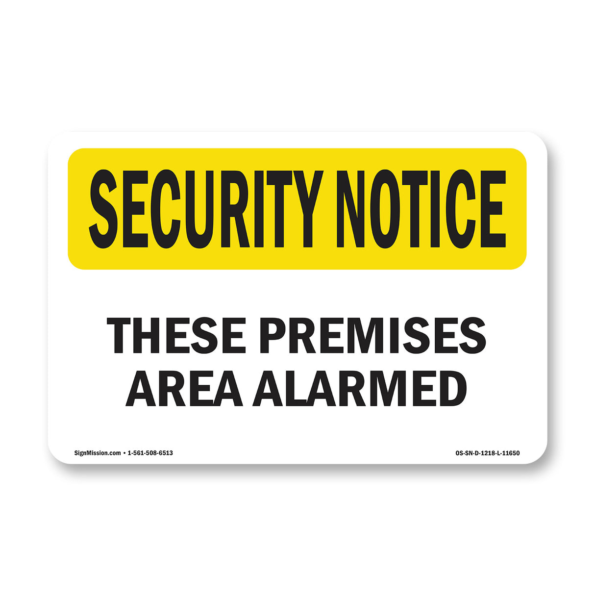 These Premises Are Alarmed