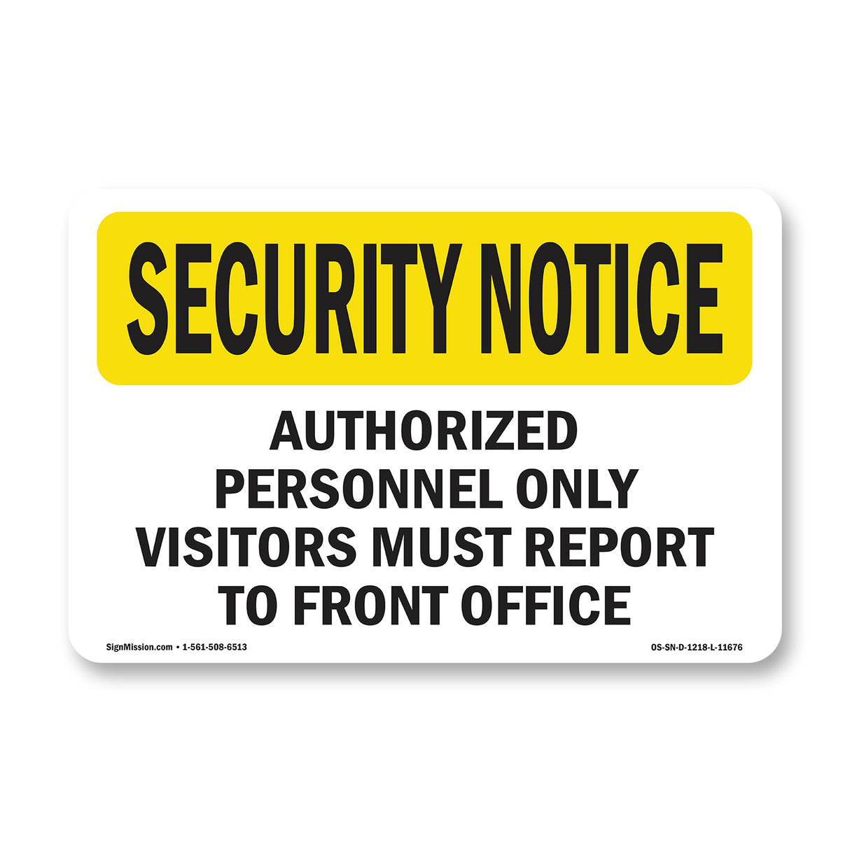 Visitors Report To Front Office