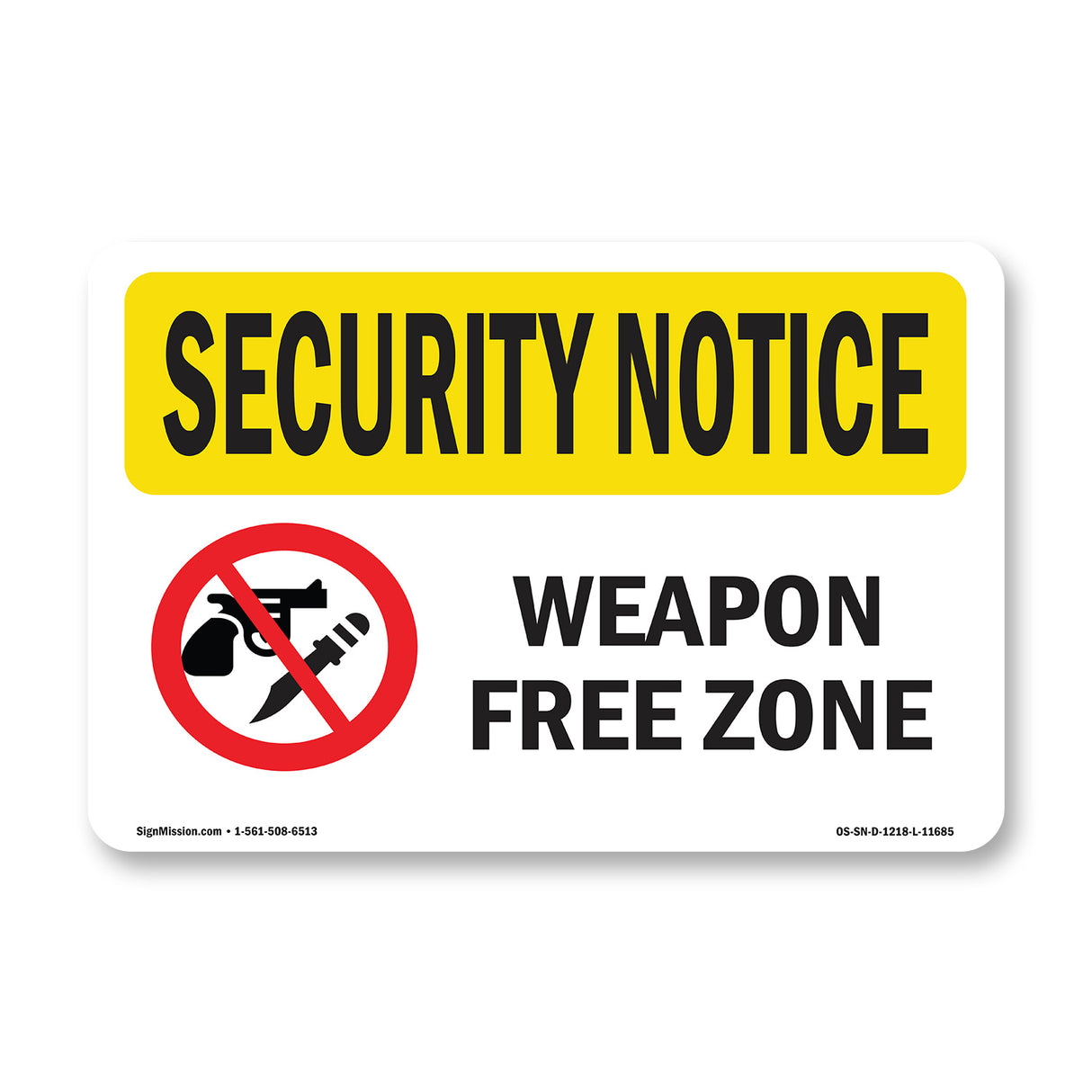Weapon Free Zone