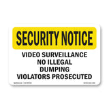 Video Surveillance No Illegal