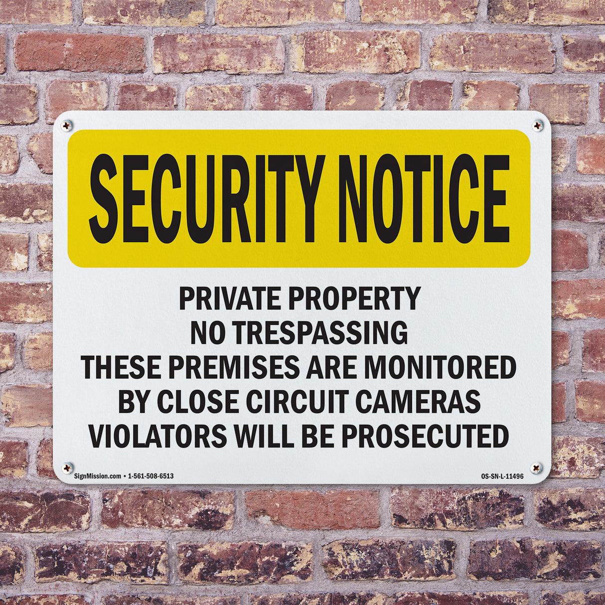 Private Property No Trespassing These Premises