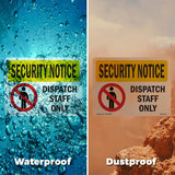 SECURITY Dispatch Staff Only With Symbol