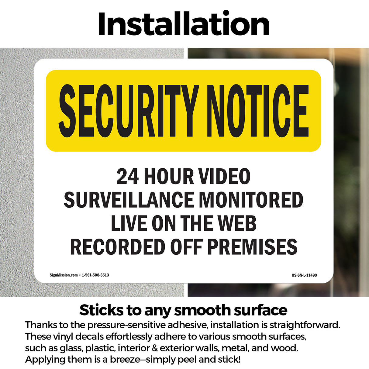 Surveillance Monitored Live