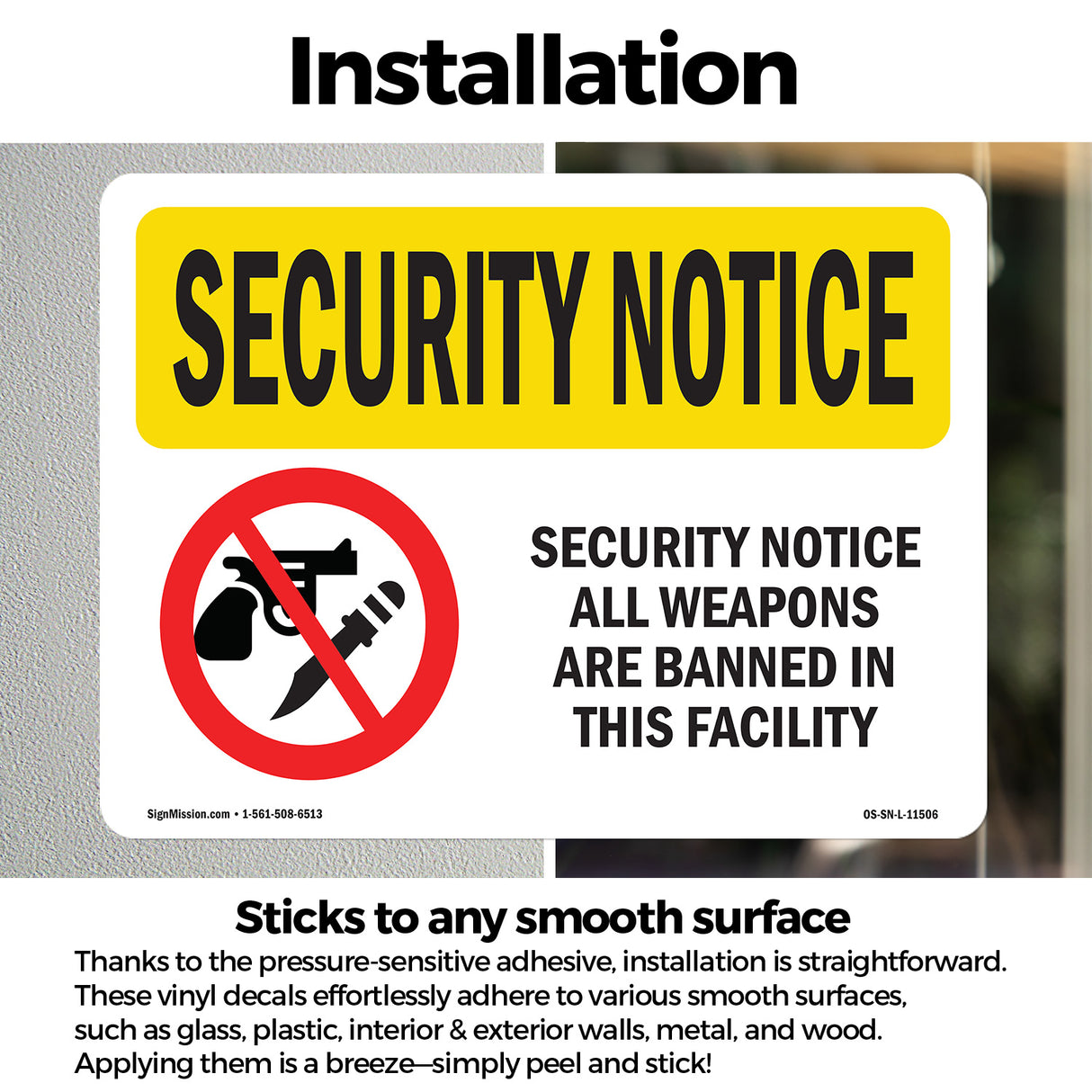 All Weapons Are Banned Bilingual