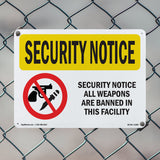 All Weapons Are Banned Bilingual