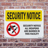 All Weapons Are Banned Bilingual