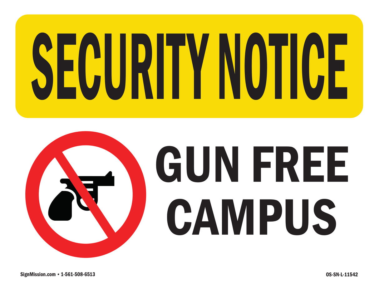 Gun Free Campus Bilingual