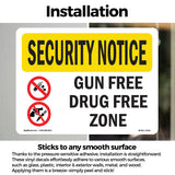 Gun Free Drug Free Zone Bilingual