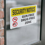 Gun Free Drug Free Zone Bilingual
